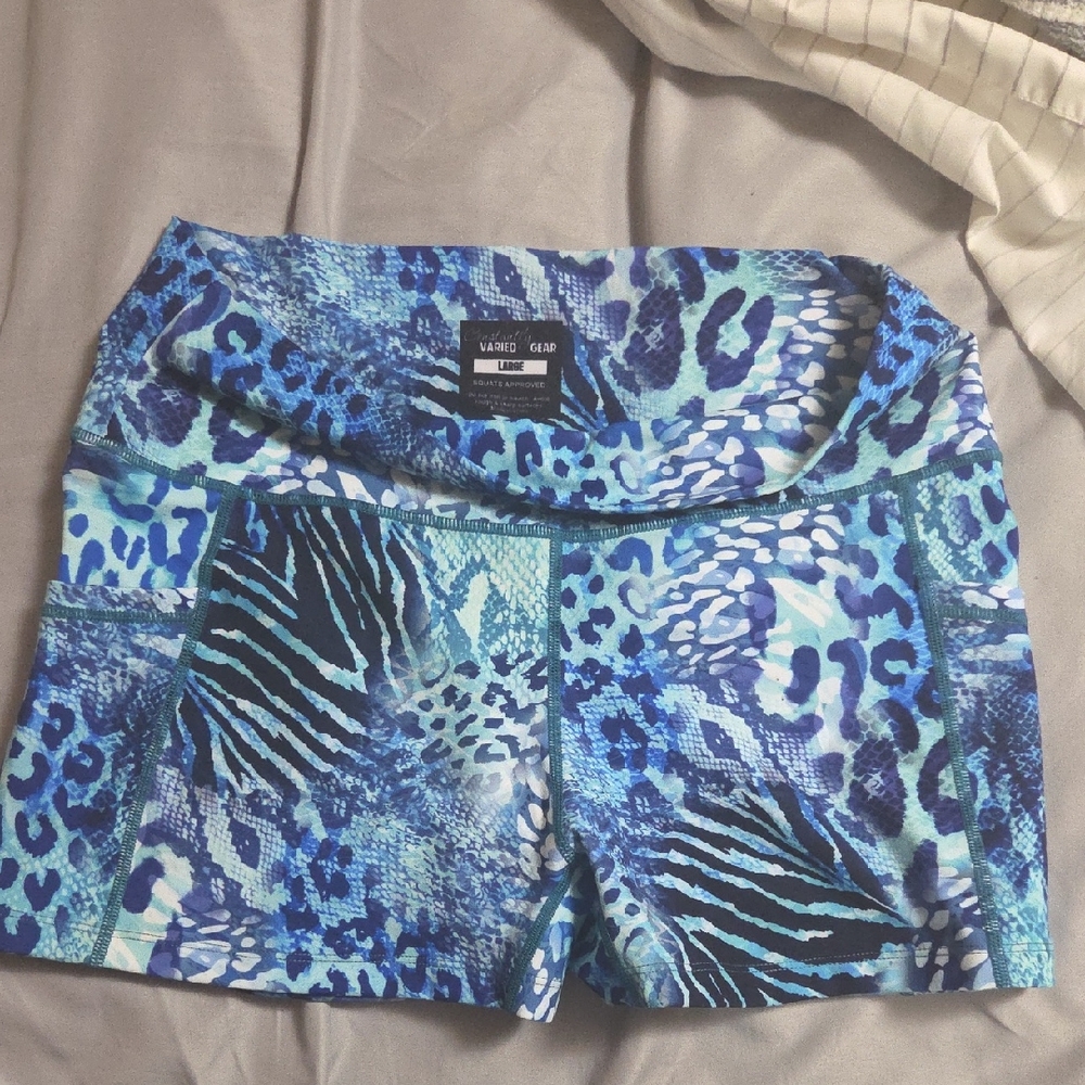Constantly Varied Gear Blue Animal Print Women's Shorts